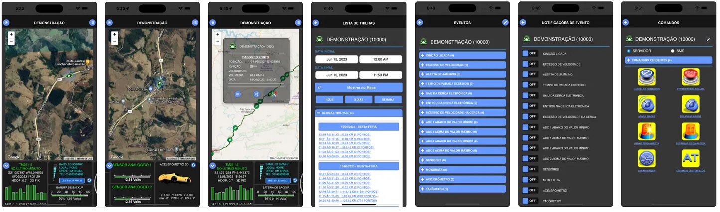 EasyTM App screenshots on Android and iOS smartphones